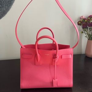 Saint Laurent Sac de Jour tote, MAKE AN OFFER! pink calfskin leather, small 💖